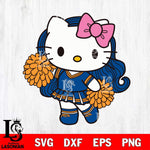 Memphis Tigers Hello Kitty Cheerleader 7 Svg Eps Dxf Png File, Digital Download, Instant Download