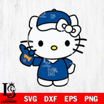 Memphis Tigers Hello Kitty sport 5 Svg Eps Dxf Png File, NCAA svg, Digital Download, Instant Download