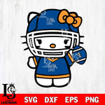 Memphis Tigers Hello Kitty sport 6 Svg Eps Dxf Png File, NCAA svg, Digital Download, Instant Download