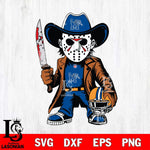 Memphis Tigers Jason Voorhees Horror Svg Eps Dxf Png File, NCAA svg, Digital Download, Instant Download