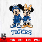 Memphis Tigers Mickey Minnie Rugby Hoodie Svg Eps Dxf Png File, NCAA svg , File Cut , Digital Download , Instant Download, Cut Svg Files