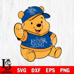 Memphis Tigers Pooh Bear Svg Eps Dxf Png File, NCAA svg, Digital Download, Instant Download