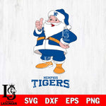 Memphis Tigers Santa claus Svg dxf eps png pdf file,NCAA svg,Digital Download,Cricut file