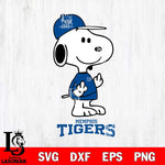 Memphis Tigers Snoopy Sport 8 Svg Eps Dxf Png File, Digital Download