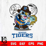 Memphis Tigers Stitch Freddy Krueger Halloween Svg Eps Dxf Png File, Digital Download, Instant Download