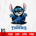 Memphis Tigers Stitch Ghost Svg Eps Dxf Png File, NCAA svg, Digital Download, Instant Download