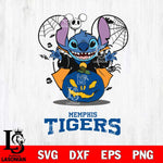 Memphis Tigers Stitch Horror Halloween Svg Eps Dxf Png File, Digital Download, Instant Download