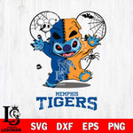 Memphis Tigers Stitch Horror Halloween 2 Svg Eps Dxf Png File, Digital Download, Instant Download