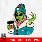 Miami Dolphins Boujee Grinch 9 Svg Eps Dxf Png File, Digital Download, Instant Download