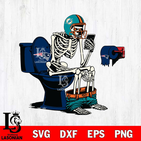 Miami Dolphins Shit On New England Patriots Svg Eps Dxf Png File, Digital Download, Instant Download