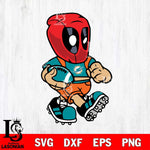 Miami Dolphins deadpool 3 Sport Svg Eps Dxf Png File, Digital Download, Instant Download