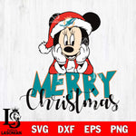 Miami Dolphins mickey christmas 1 Svg Eps Dxf Png File, Digital Download, Instant Download