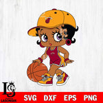 Miami Heat Betty Boop NBA 5 Svg Eps Dxf Png File, NBA svg, Digital Download, Instant Download