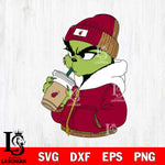 Miami Heat Boujee Grinch 6 Svg Eps Dxf Png File, Digital Download, Instant Download