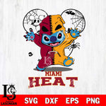 Miami Heat Stitch Horror Halloween 2 Svg Eps Dxf Png File, Digital Download, Instant Download