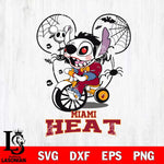 Miami Heat Stitch Jigsaws Halloween Svg Eps Dxf Png File, Digital Download, Instant Download