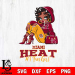 Miami Heat #1 beauty Black Fan Girl