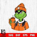 Miami Hurricanes Boujee Grinch 2 Svg Eps Dxf Png File, Digital Download, Instant Download