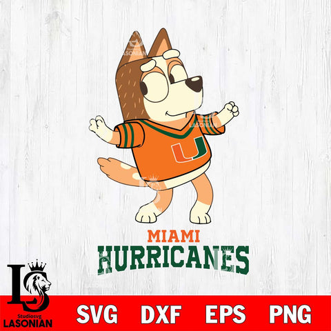 Miami Hurricanes Chilli Dance Svg Eps Dxf Png File, Digital Download, Instant Download