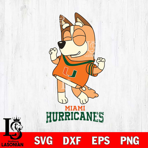 Miami Hurricanes Chilli Dance Sport Svg Eps Dxf Png File, Digital Download, Instant Download