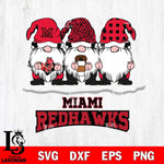 Miami RedHawks Gnomes Coffee Svg Eps Dxf Png File, Digital Download, Instant Download