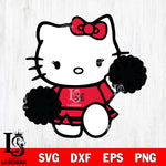 Miami RedHawks Hello Kitty sport 4 Svg Eps Dxf Png File, NCAA svg, Digital Download, Instant Download