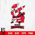 Miami RedHawks Santa Claus Ugly Svg dxf eps png pdf file,NCAA svg,Digital Download,Cricut file