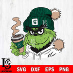 Michigan State Spartans Boujee Grinch 4 Svg Eps Dxf Png File, Digital Download, Instant Download