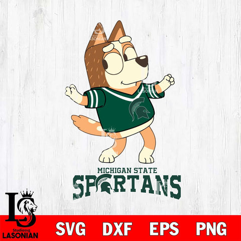 Michigan State Spartans Chilli Dance Svg Eps Dxf Png File, Digital Download, Instant Download