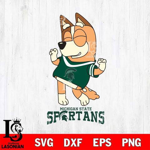 Michigan State Spartans Chilli Dance Sport Svg Eps Dxf Png File, Digital Download, Instant Download