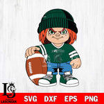 Michigan State Spartans Chucky Horror 4 Svg Eps Dxf Png File, NCAA svg, Digital Download, Instant Download