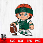 Michigan State Spartans Chucky Horror 5 Svg Eps Dxf Png File, NCAA svg, Digital Download, Instant Download