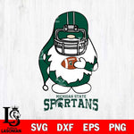 Michigan State Spartans Gnomes Christmas Svg Eps Dxf Png File, Digital Download, Instant Download