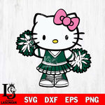 Michigan State Spartans Hello Kitty Cheerleader 11 Svg Eps Dxf Png File, Digital Download, Instant Download