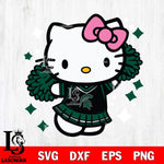 Michigan State Spartans Hello Kitty Cheerleader 4 Svg Eps Dxf Png File, Digital Download, Instant Download