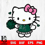 Michigan State Spartans Hello Kitty Cheerleader 6 Svg Eps Dxf Png File, Digital Download, Instant Download