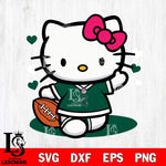 Michigan State Spartans Hello Kitty sport 10 Svg Eps Dxf Png File, NCAA svg, Digital Download, Instant Download