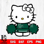 Michigan State Spartans Hello Kitty sport 3 Svg Eps Dxf Png File, NCAA svg, Digital Download, Instant Download