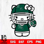 Michigan State Spartans Hello Kitty sport 6 Svg Eps Dxf Png File, NCAA svg, Digital Download, Instant Download