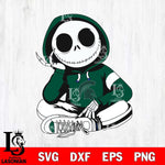 Michigan State Spartans Jack Skellington halloween Svg Eps Dxf Png File, NCAA svg, Digital Download, Instant Download