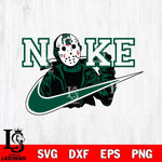 Michigan State Spartans Jason Voorhees Nike Svg Eps Dxf Png File, Digital Download, Instant Download