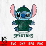 Michigan State Spartans Stitch Mummy Svg Eps Dxf Png File, NCAA svg, Digital Download, Instant Download