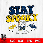 Michigan Wolverines Bluey Halloween Stay Spooky Svg Eps Dxf Png File, Digital Download, Instant Download