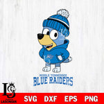 Middle Tennessee Blue Raiders Bluey Hoodie Sport Svg Eps Dxf Png File, Digital Download ,Instant Download, Cricut File