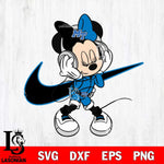 Middle Tennessee Blue Raiders Cute Minnie Mouse Dancing Svg Eps Dxf Png File, NCAA svg, Digital Download, Instant Download