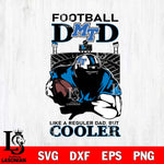 Middle Tennessee Blue Raiders Football Dad Cooler Svg Eps Dxf Png File, Digital Download, Instant Download