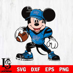 Middle Tennessee Blue Raiders Mickey Mouse Svg Eps Dxf Png File, NCAA svg, Digital Download, Instant Download