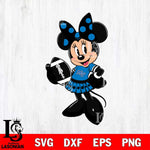 Middle Tennessee Blue Raiders Minnie Mouse Svg Eps Dxf Png File, NCAA svg, Digital Download, Instant Download