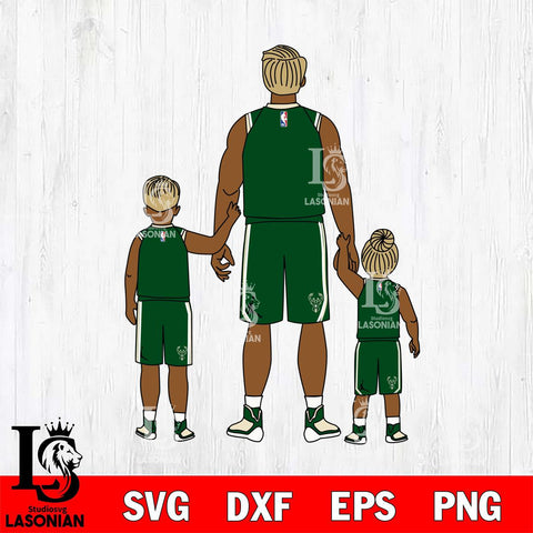 Milwaukee Bucks Father day , Best Dad Ever , NBA Basketball Svg Eps Dxf Png File, Digital Download, Instant Download