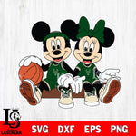 Milwaukee Bucks Mickey Minne 2 Nba Svg Eps Dxf Png File, NBA svg, Digital Download, Instant Download